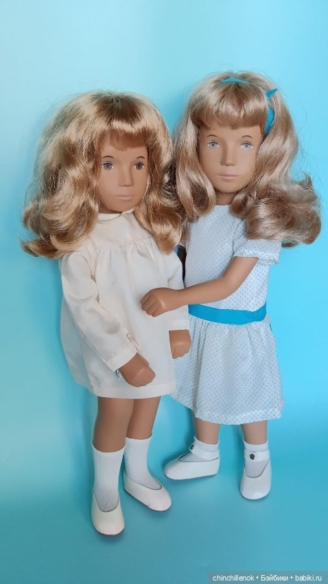 Слаще мёда… Две Сашеньки с удивительным цветом волос.. Honey Blonde girls Sasha doll Morgenthaler
