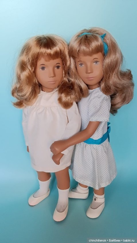 Слаще мёда… Две Сашеньки с удивительным цветом волос.. Honey Blonde girls Sasha doll Morgenthaler