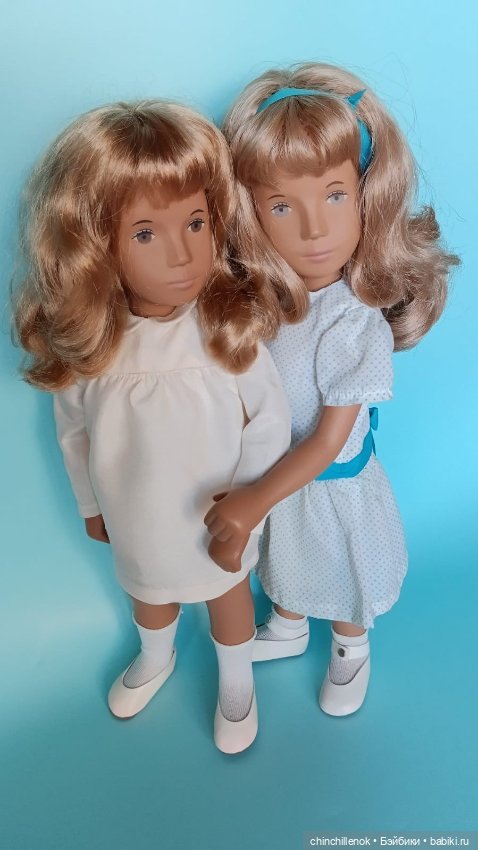 Слаще мёда… Две Сашеньки с удивительным цветом волос.. Honey Blonde girls Sasha doll Morgenthaler