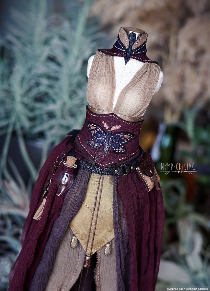 Мотылек в шелках — Одежда и обувь для кукол своими руками: фото (фото 2)