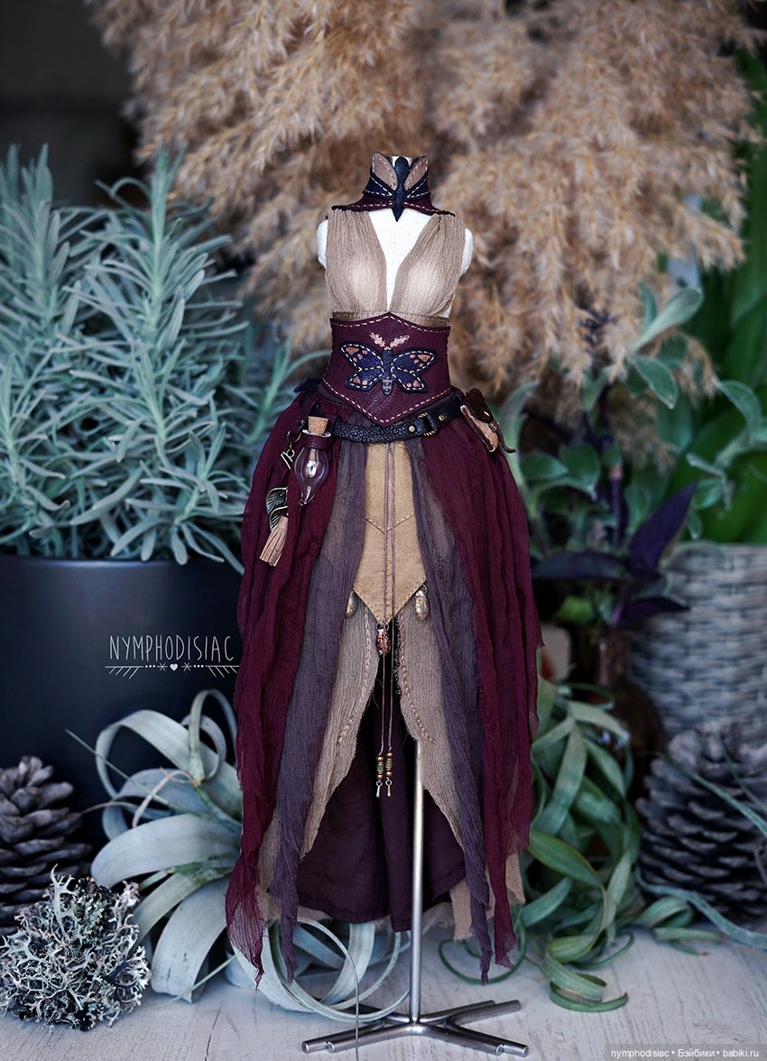 Мотылек в шелках — Одежда и обувь для кукол своими руками: фото (фото 4)