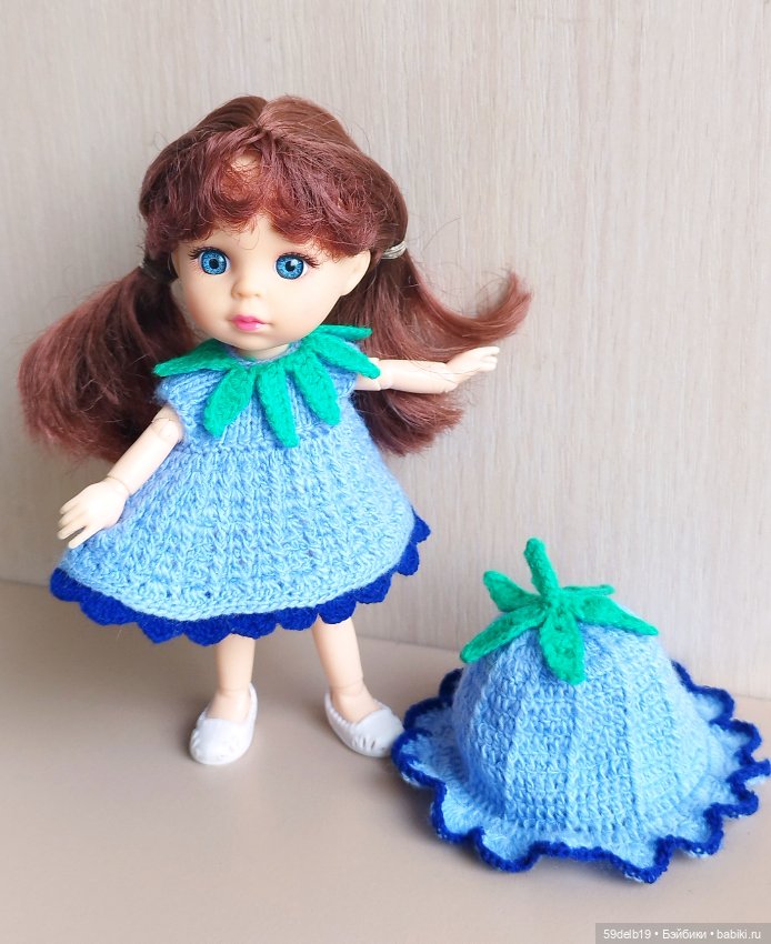 Костюмчик для баболи 15 см "Колокольчик" (фото 5)