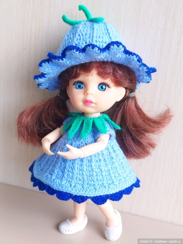 Костюмчик для баболи 15 см "Колокольчик" (фото 9)