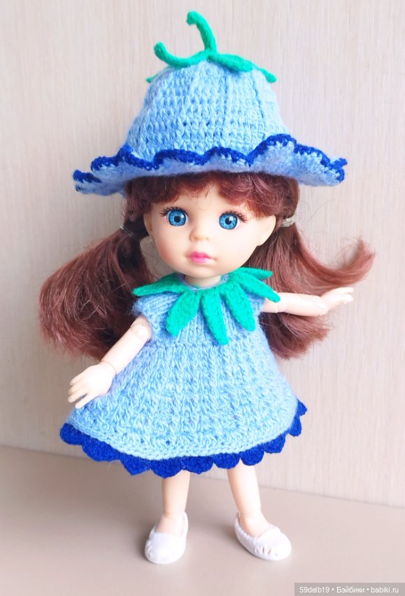 Костюмчик для баболи 15 см "Колокольчик" (фото 10)