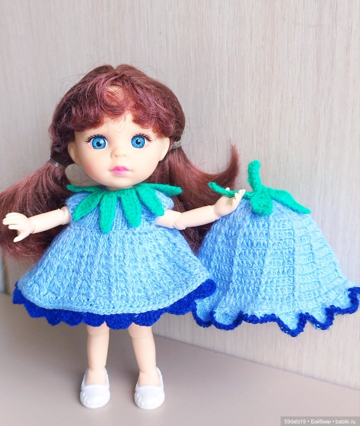 Костюмчик для баболи 15 см "Колокольчик" (фото 4)