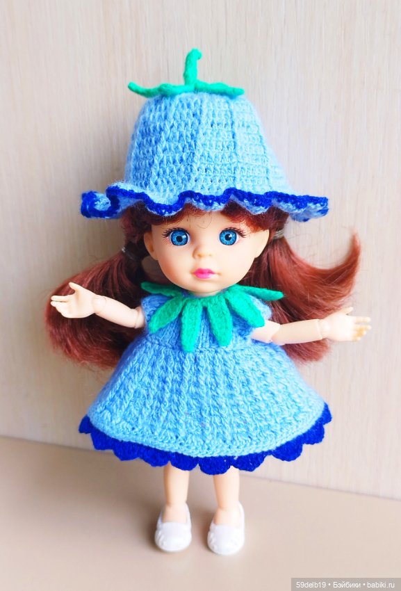 Костюмчик для баболи 15 см "Колокольчик" (фото 3)