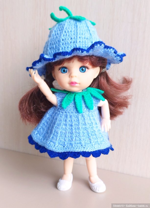 Костюмчик для баболи 15 см "Колокольчик"