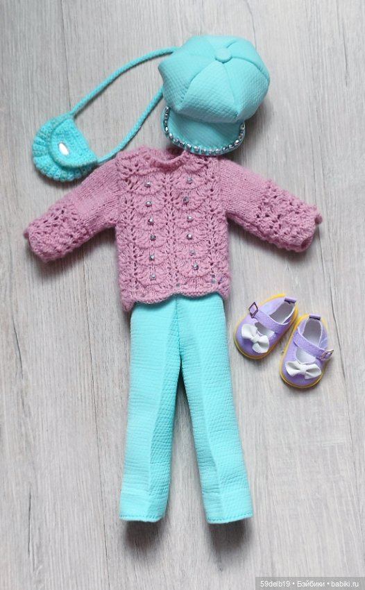 Весна пастельных тонах — Одежда и обувь для кукол своими руками: фото