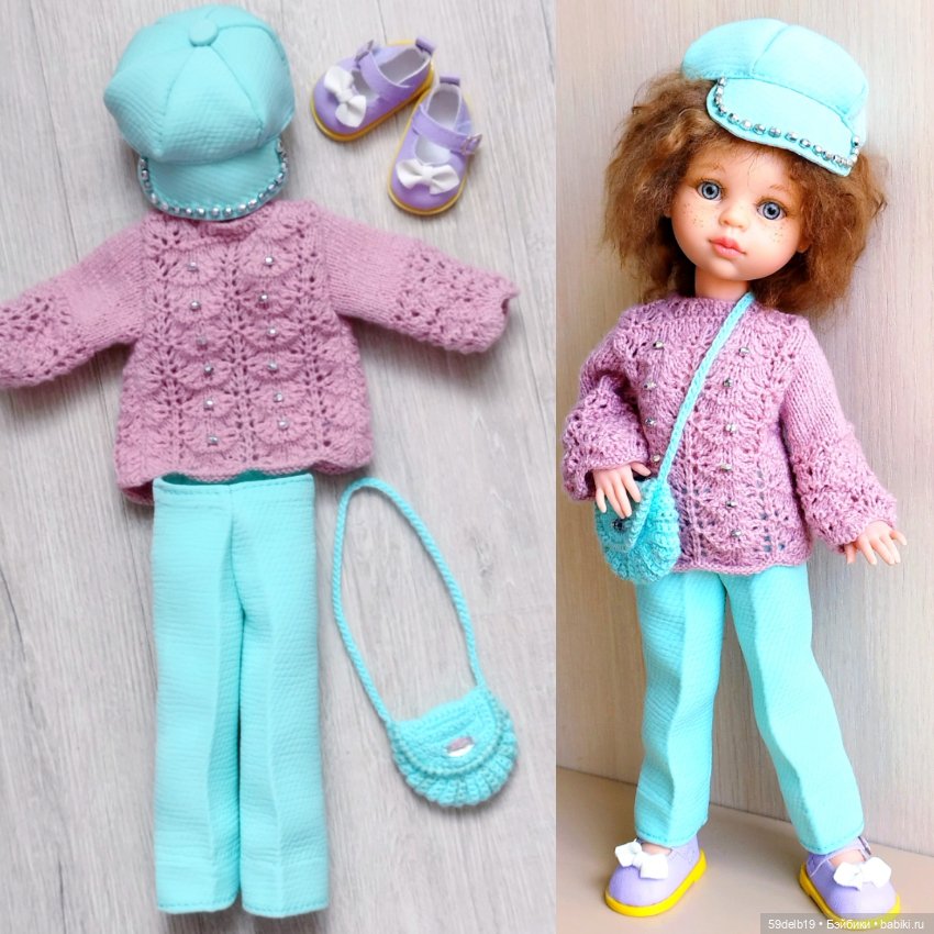 Весна пастельных тонах — Одежда и обувь для кукол своими руками: фото