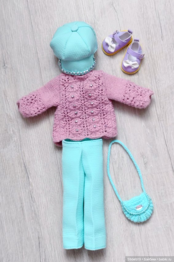 Весна пастельных тонах — Одежда и обувь для кукол своими руками: фото