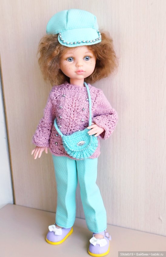 Весна пастельных тонах — Одежда и обувь для кукол своими руками: фото (фото 6)