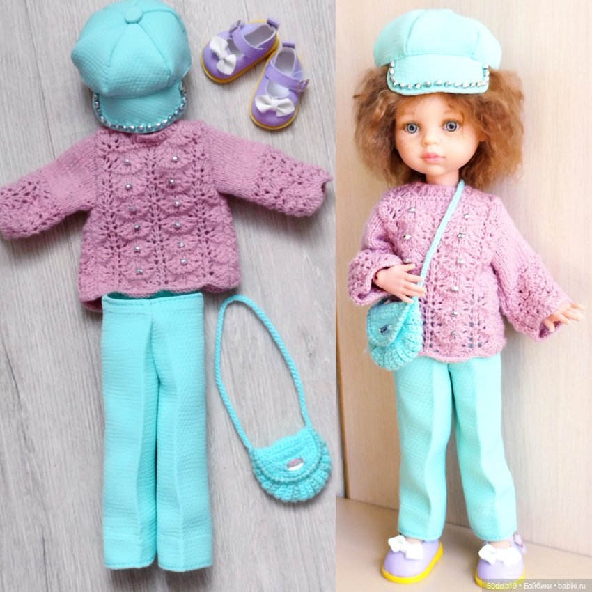 Весна пастельных тонах — Одежда и обувь для кукол своими руками: фото