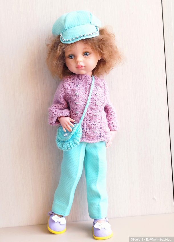 Весна пастельных тонах — Одежда и обувь для кукол своими руками: фото (фото 10)