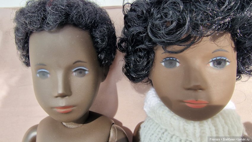 Саша Моргенталер Sasha Doll Trendon: красавцы Кора 1973 и Калеб 1978-79: сравнение