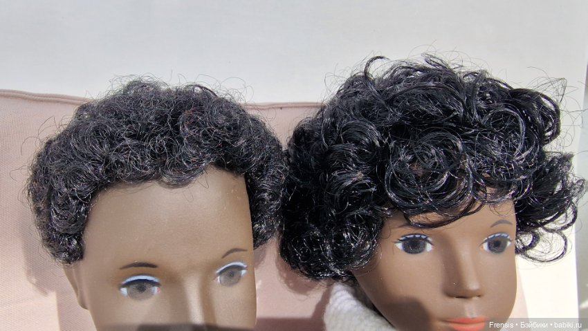 Саша Моргенталер Sasha Doll Trendon: красавцы Кора 1973 и Калеб 1978-79: сравнение