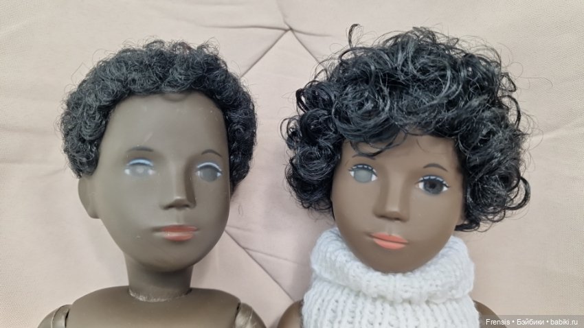 Саша Моргенталер Sasha Doll Trendon: красавцы Кора 1973 и Калеб 1978-79: сравнение