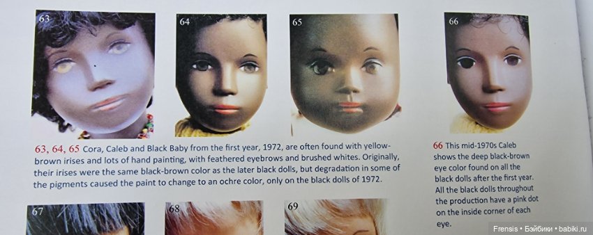 Саша Моргенталер Sasha Doll Trendon: красавцы Кора 1973 и Калеб 1978-79: сравнение