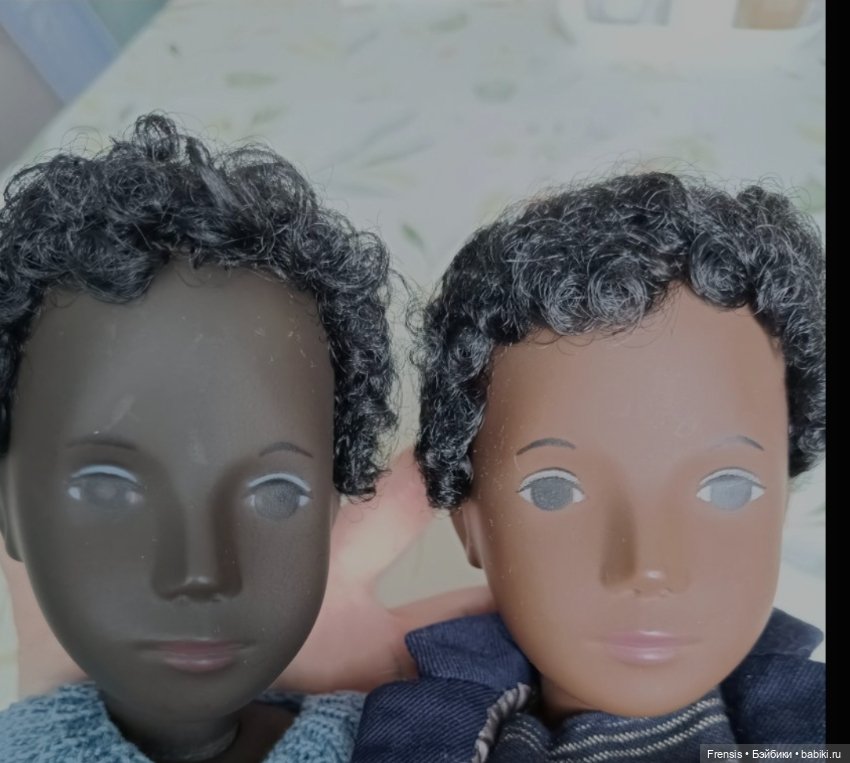 Саша Моргенталер Sasha Doll Trendon: красавцы Кора 1973 и Калеб 1978-79: сравнение