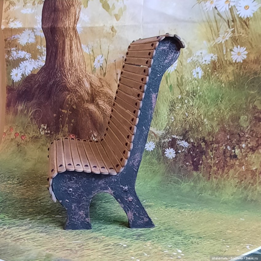 Какой же парк без скамейки! Надо - сделаем (фото 7)