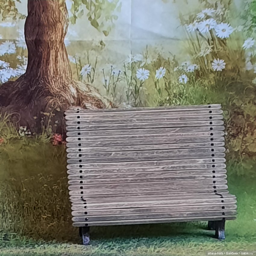 Какой же парк без скамейки! Надо - сделаем (фото 2)