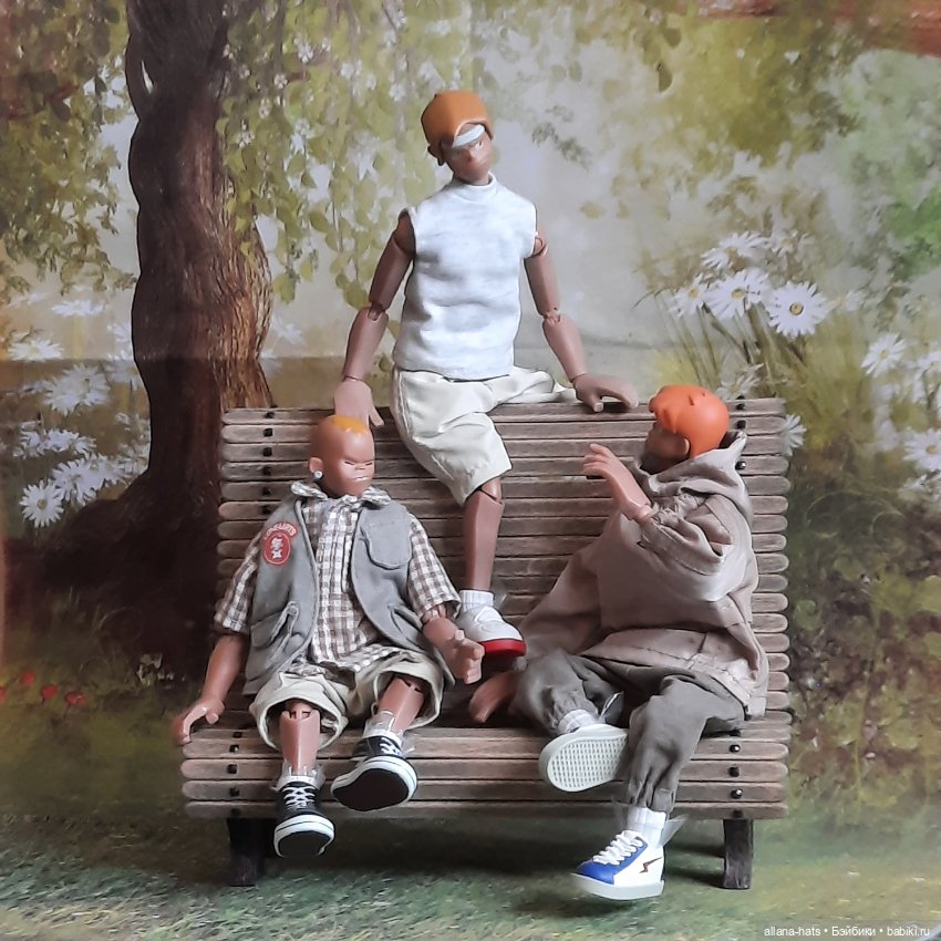 Какой же парк без скамейки! Надо - сделаем (фото 4)