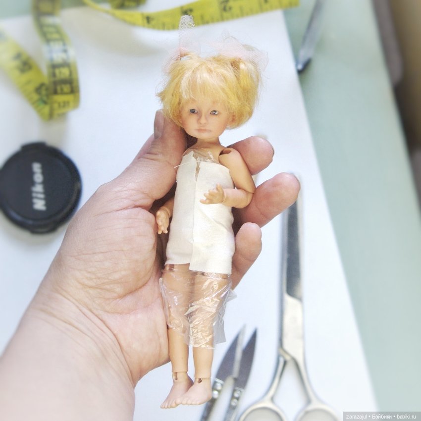 Танюшка. Делаем выкройки, одеваемся потихоньку (фото 3)