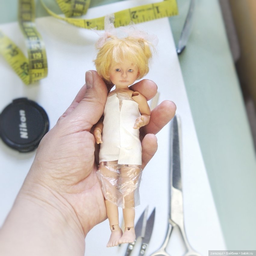 Танюшка. Делаем выкройки, одеваемся потихоньку (фото 4)