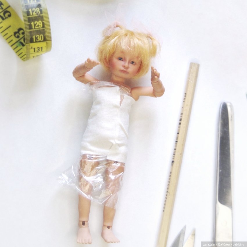 Танюшка. Делаем выкройки, одеваемся потихоньку