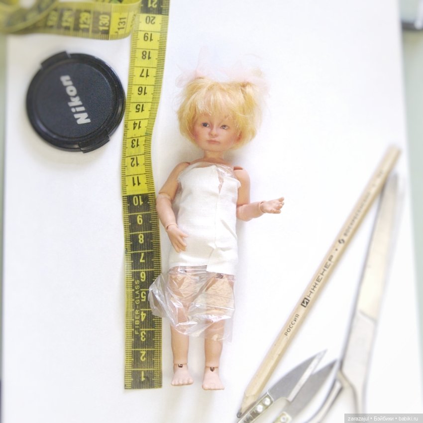 Танюшка. Делаем выкройки, одеваемся потихоньку (фото 5)