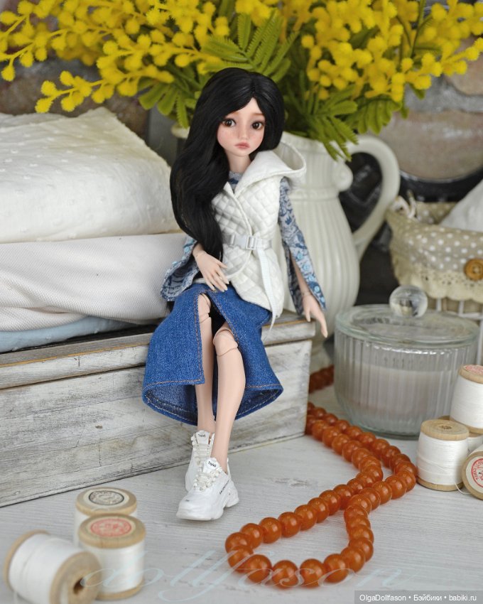 Прелестная гостья. Татьяна приезжала за нарядами