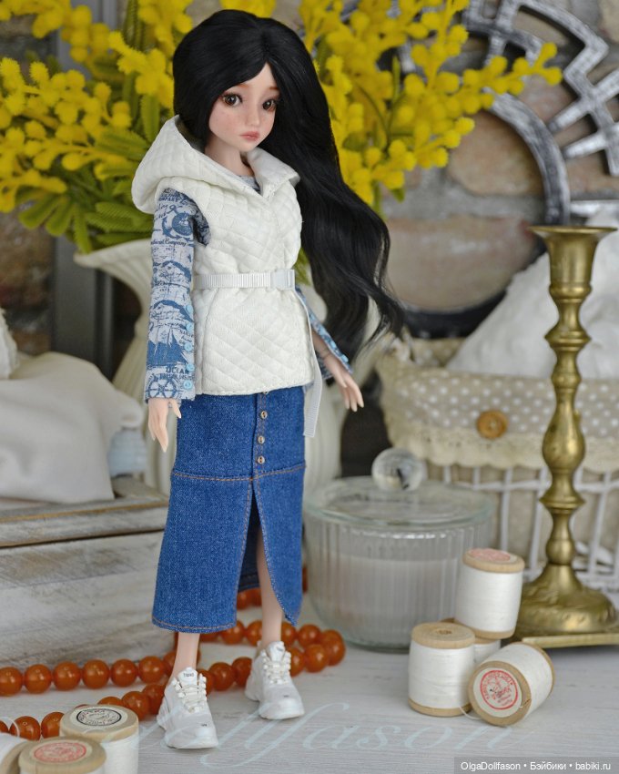 Прелестная гостья. Татьяна приезжала за нарядами