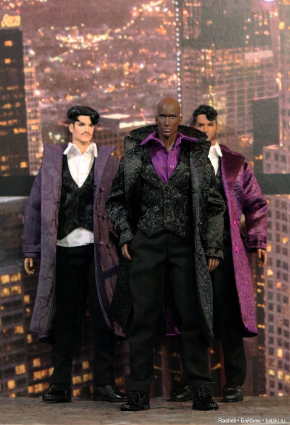 Коллекция "Джентльмены. Фиолетово-черный" (фото 5)