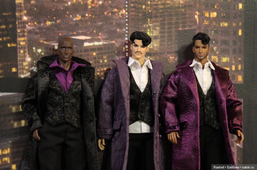 Коллекция "Джентльмены. Фиолетово-черный" (фото 6)