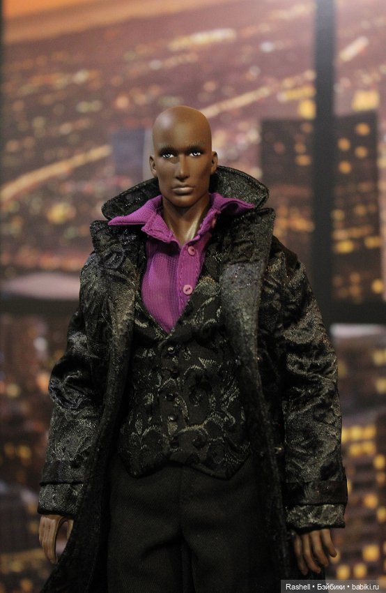 Коллекция "Джентльмены. Фиолетово-черный"