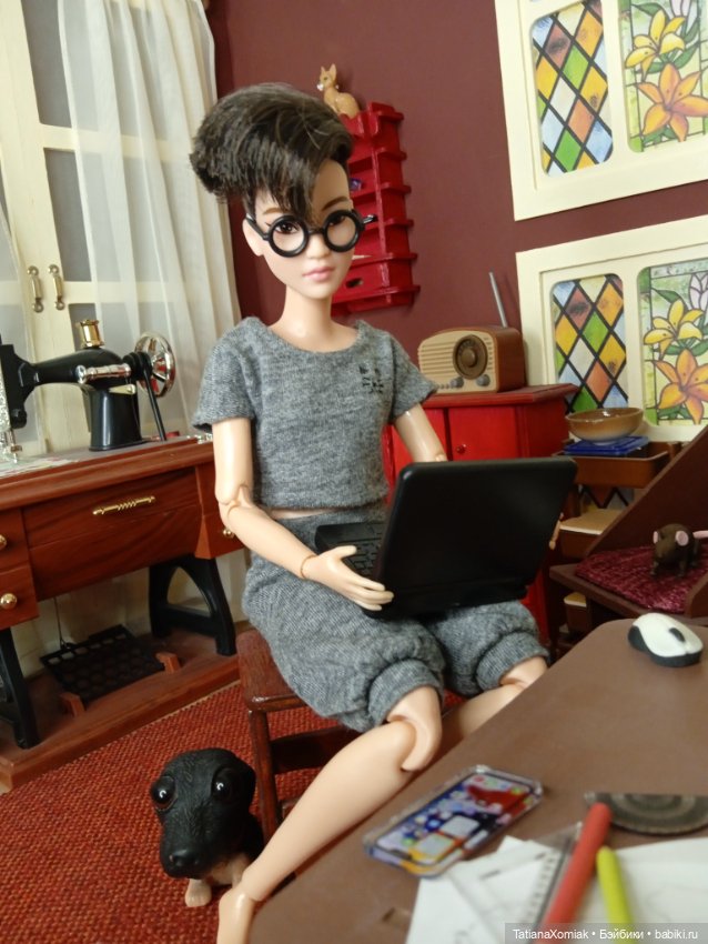 Ателье для кукол "Мышкин дом". Сарафаны из ситца