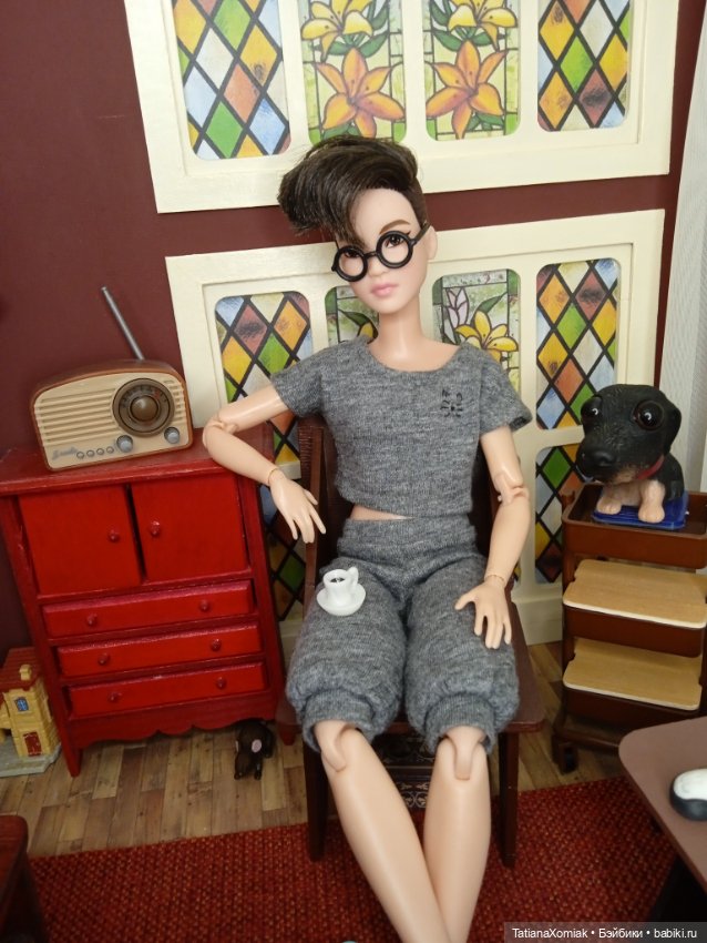 Ателье для кукол "Мышкин дом". Сарафаны из ситца