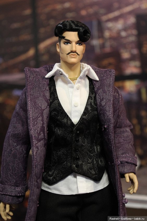 Коллекция "Джентльмены. Фиолетово-черный"