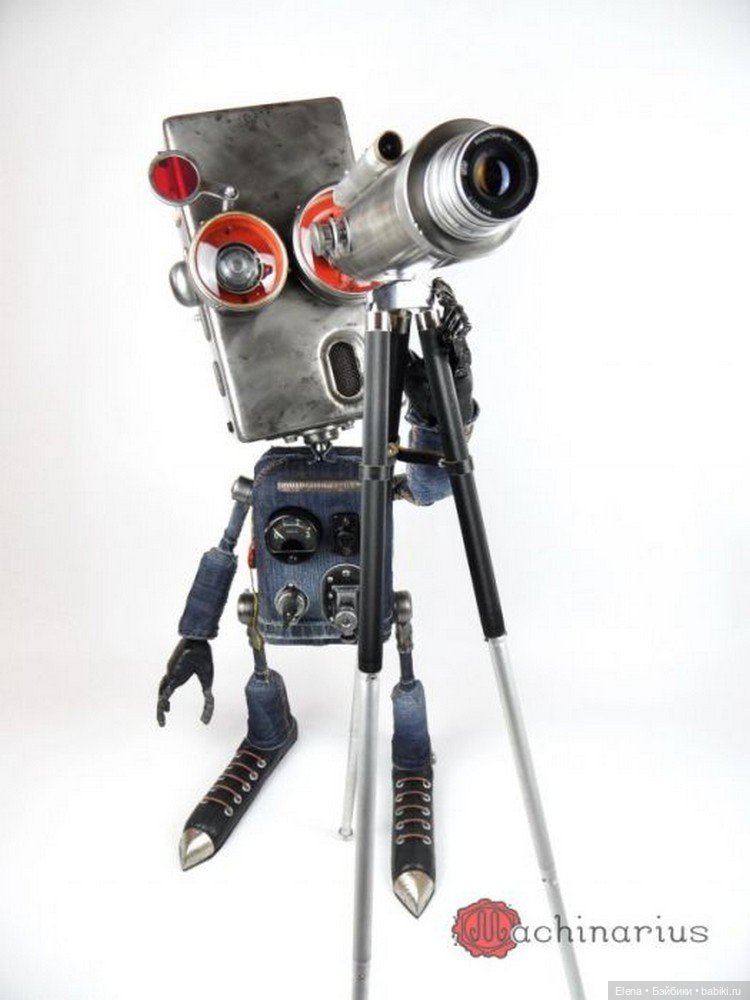 Стимпанк от Машинариуса — Авторские игрушки из разных материалов: синельная проволока