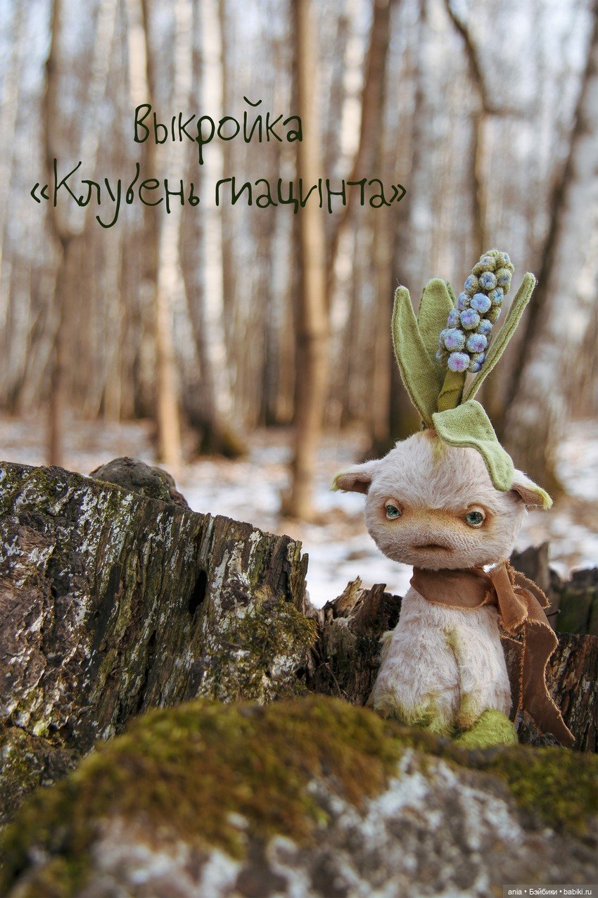 Выкройка клубня гиацинта, автор Wonderland