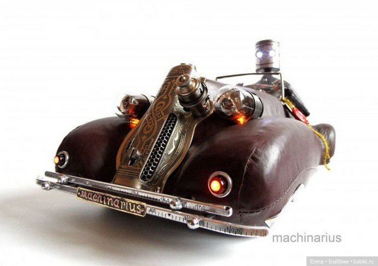 Стимпанк от Машинариуса — Авторские игрушки из разных материалов: синельная проволока