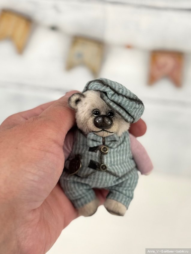 Тедди мишка Тихон — Авторские мишки Тедди и друзья: фото