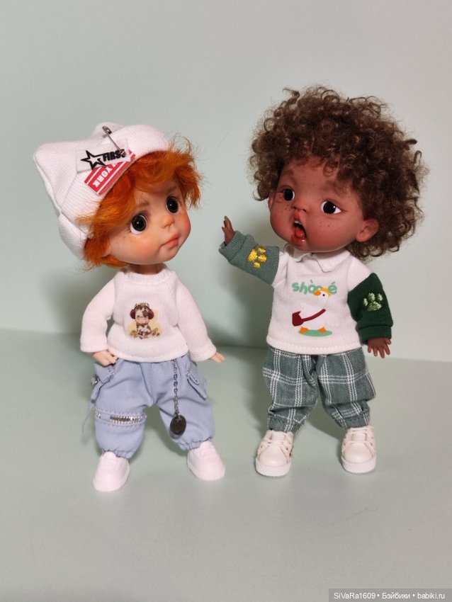 Мулатики мои шладкие — Куклы и тела Obitsu 11 (Ob11): гибриды (фото 3)