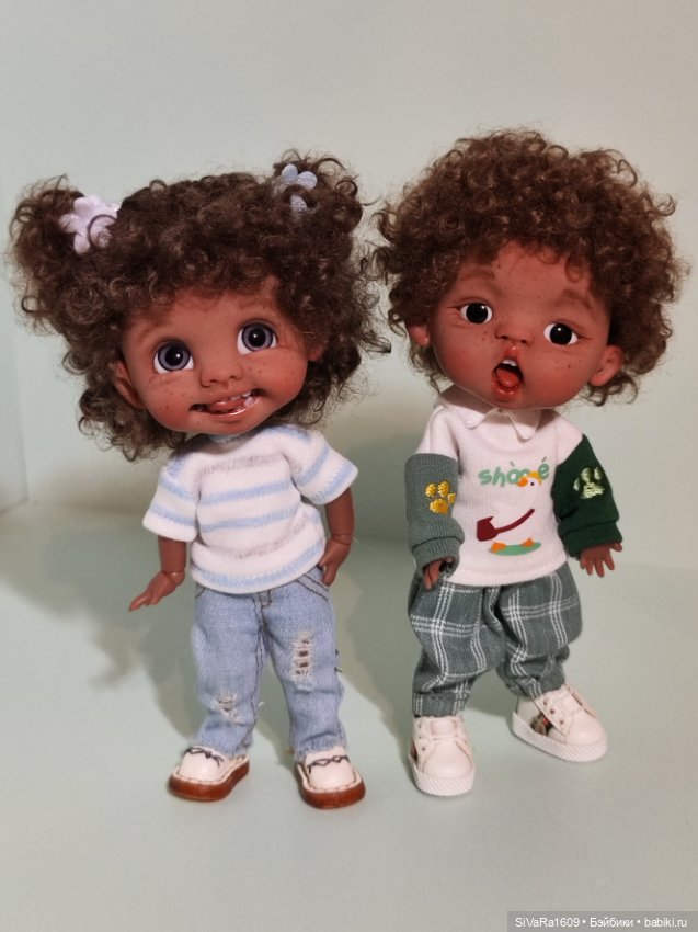 Мулатики мои шладкие — Куклы и тела Obitsu 11 (Ob11): гибриды (фото 2)