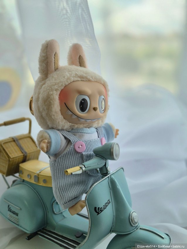 Мой новый друг Лабубу — Авторские игрушки из разных материалов: синельная проволока (фото 3)