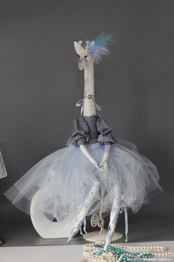 Жираф . Балерина — Авторские текстильные куклы: Вальдорфские (фото 4)