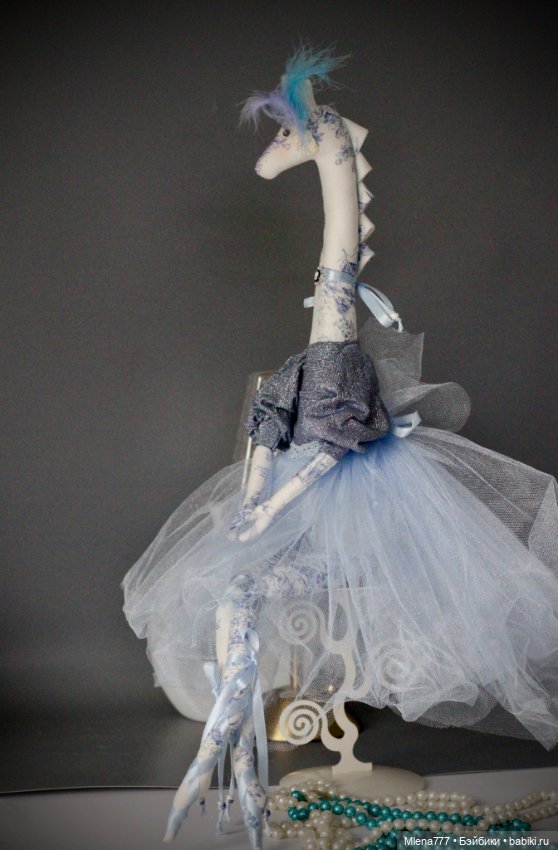 Жираф . Балерина — Авторские текстильные куклы: Вальдорфские (фото 3)