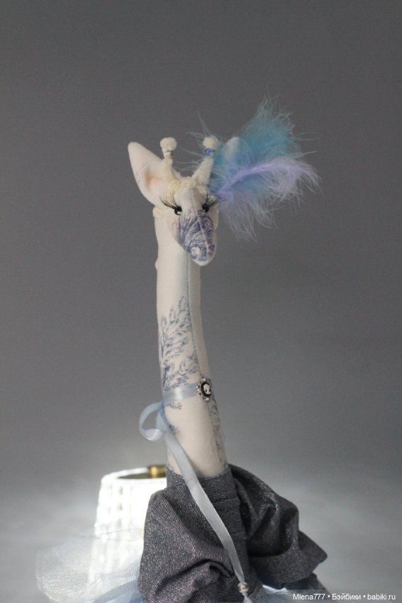 Жираф . Балерина — Авторские текстильные куклы: Вальдорфские (фото 9)