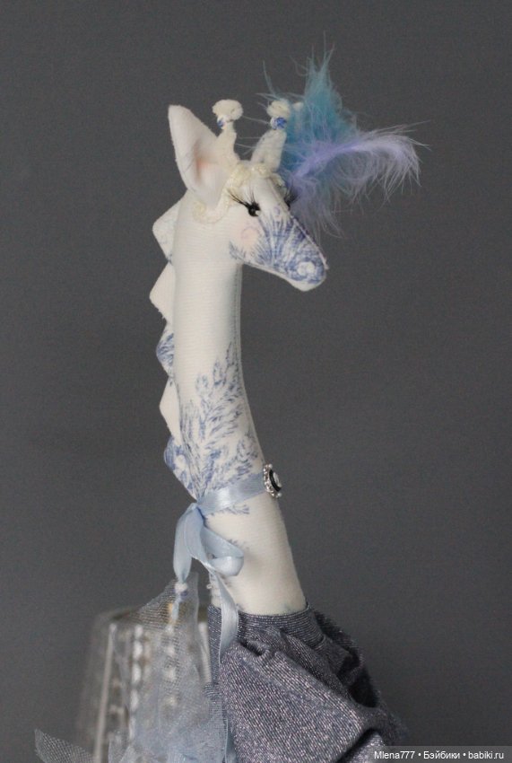 Жираф . Балерина — Авторские текстильные куклы: Вальдорфские