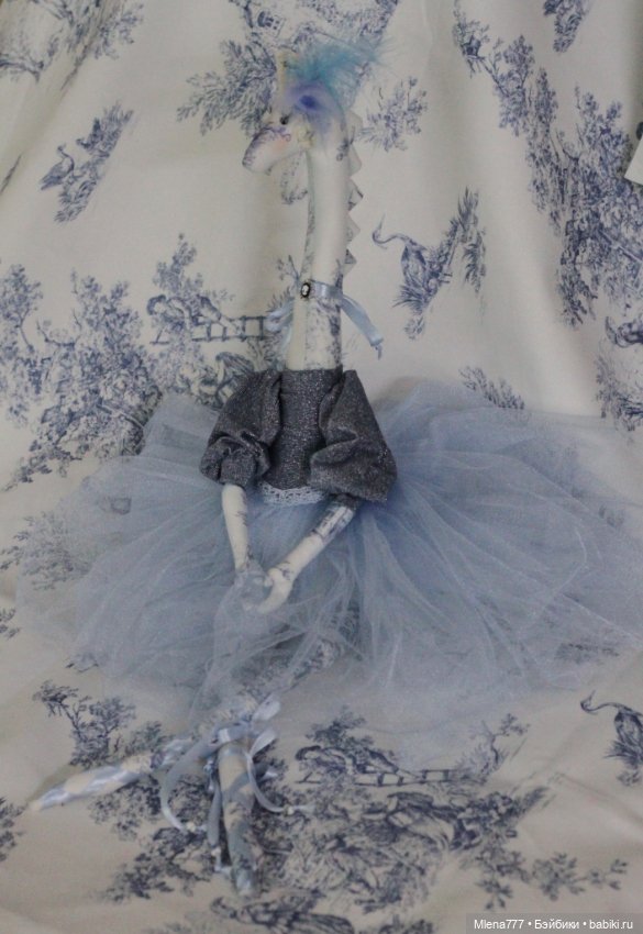 Жираф . Балерина — Авторские текстильные куклы: Вальдорфские