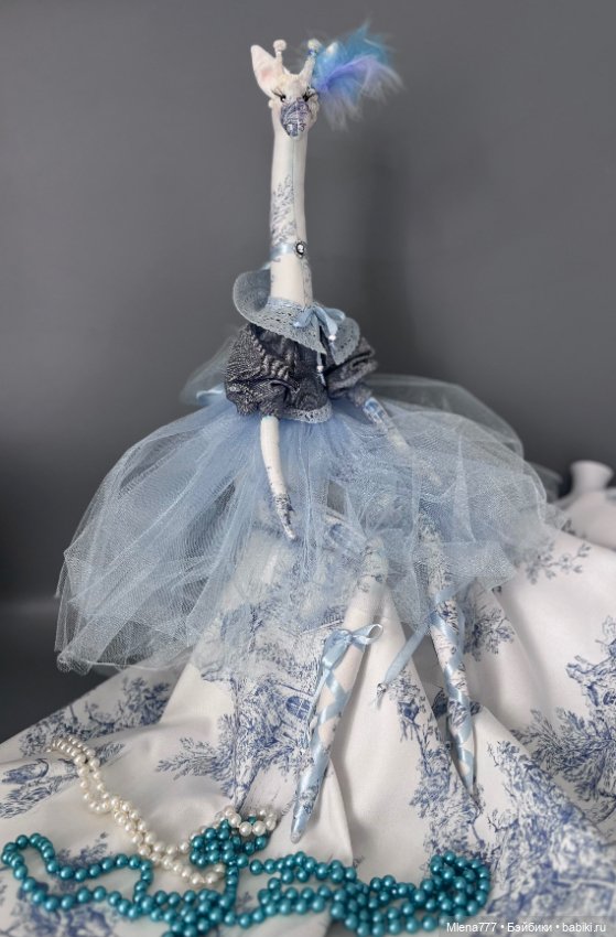 Жираф . Балерина — Авторские текстильные куклы: Вальдорфские (фото 2)